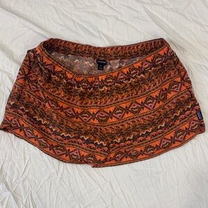 Tribal Print Mini Skirt